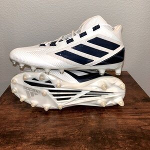 Adidas Freak Carbon Mid Football Cleats. Size 11.5 No box, worn once. White/Blue